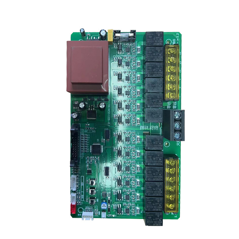 吉林电瓶车12路充电桩PCBA电路板方案开发刷卡扫码控制板带后台小程序